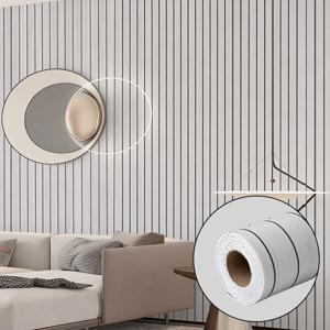 TEMU AOSOM 1롤 대형 300cm x 60cm 3D 목재 플랭크 벽 패널링 - 두꺼운 IXPE 보드 목재 결 질감, 벗겨 붙이거나 천장 타일, 쉬운 설치, DIY 친화적 (못/나사 없음)