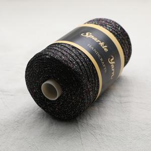 TEMU 5mm 100g 수제 할로우 플랫 얀, Rock 시리즈. 미드나이트 아이리스센스 중앙 샤프트 튜브 고정, 엉킴 방지, 다양한 수제 직조에 적합한 뛰어난 질감