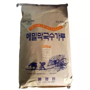 봉평원 메밀막국수가루20kg 막국수 국산메밀25%