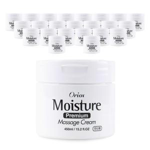 오릭스 모이스처 프리미엄 마사지크림 450ml x 24개 대용량 피부 전신 마사지 클렌징 전문가용 크림 로션