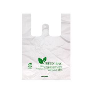 친환경 생분해성 비닐봉투(중) 100장 썩는 비닐봉지