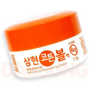 삼현제약 코튼볼 7.5g 소독솜 알콜솜 (18개)
