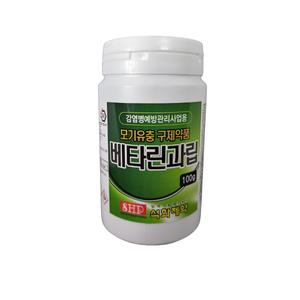 벤주론 베타과립100g 모기 유충제거 제 정화조 벌레 각종 해충 유충 퇴치제 벌레제거제