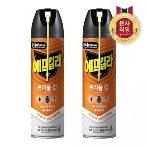 에프킬라 바퀴 스프레이 맥스 트리플킬 500ml x 2개