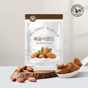 [롯데백화점]산과들에 25년산 햇 볶음아몬드 500g x 2봉 (총 1kg)  생산당일출고