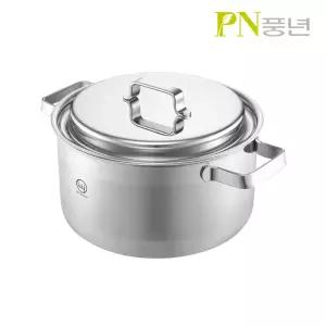 PN풍년 위더스 리네IH 통3중 스테인레스 인덕션 겸용 24cm 양수냄비