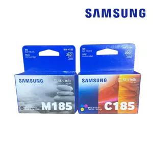 삼성 정품 INK-M185 INK-C185  세트 SL-J1685 J1683 J1680 J1780W J1780DW SLJ1680 INKM185 SLJ1780W 잉크