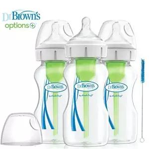 [닥터브라운]닥터브라운 와이드넥 옵션스플러스 PP젖병 270ml 3P