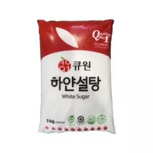 큐원 하얀설탕 3kg 5개
