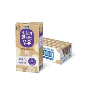 매일 소화가잘되는우유 미숫가루 190ml 24팩 무료배송
