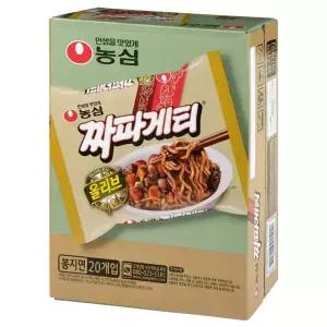 농심 올리브 짜파게티 140g 20개