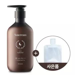 닥터문 프리미엄 바디겸용 대용량 500ml 알로에베라 선크림 SPF50+ PA+++/소분파우치/데일리 선크림