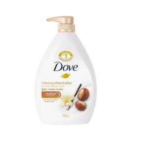 도브 릴랙싱시어버터 앤 바닐라 바디워시 1000ml x 1개 /비누 샴푸