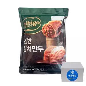 CJ제일제당 비비고 수제진한김치만두 1600g X 1개 비비고왕교자 냉동 수제만두