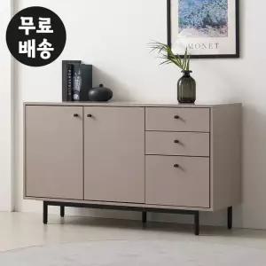 젤러 LPM 거실장 TV 수납장 안방 거실(1200/그레이)