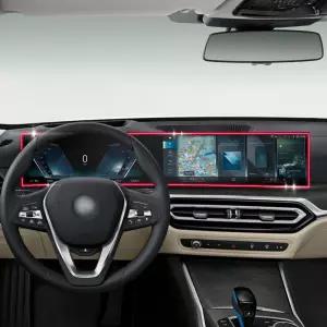 BMW G60 520i 530i i4 i5 네비게이션 풀커버 보호필름