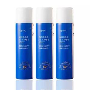 식물나라 산소수 워터프루프 선 스프레이 100ml x3개 자외선차단제