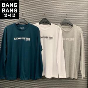 뱅뱅 HC04 봄남성 라운드레터링 얇은긴팔면티셔츠  NTL224