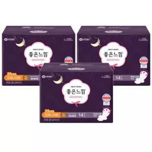 좋은느낌 울트라 날개형 오버나이트 14입    3개