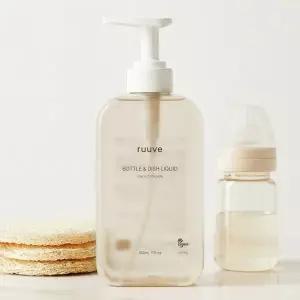 [러베][무료배송] 비건 주방&젖병 세제 500ml + 리필 450ml