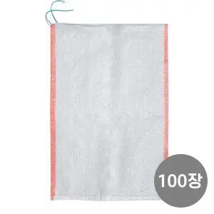 수입 마대 20kg -100장 PP 자루 포대 푸대 포장 폐기물 재활용 쓰레기 분리수거 쌀 옥수수 벼 보리 고추 식품 곡물 미곡 정곡 정미소 곡식 도정 소금