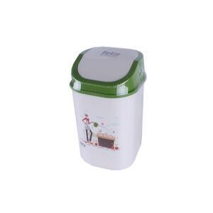 [매직크린]MAGICCLEAN 펠리즈사각휴지통(2호) 그린사각휴지통 인테리어