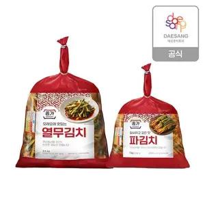 [종가] 열무김치2.5kg+파김치1kg