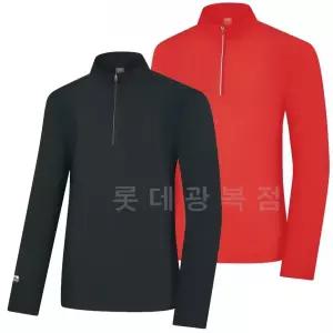 [롯데백화점]콜핑 플리트 남성 여름 긴팔 냉감소재 스트레치 집업티셔츠 KWT4237M-KP03