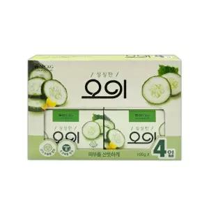 동산C앤G 크리오 오이비누 4P -D- O 샤워비누 알뜰세수비누 오이비누 (WB36395)