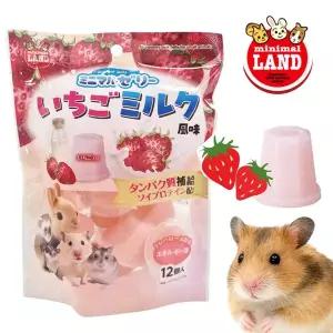 [애니몰파크]마루칸 딸기우유 젤리 1P (소분) 햄스터 간식 먹이