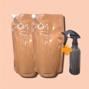 아모스 리페어 시카 프로틴 500ml 2개+분무기