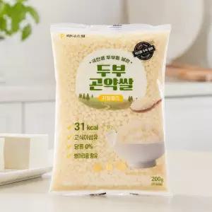 라라스팜 두부곤약쌀 저탄수화물 저칼로리 곤약미 200gx5팩
