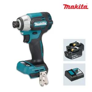 [마끼다] 18V 충전임팩트드라이버 DTD201RFE 3.0Ah 배터리2팩 임팩드릴 210Nm BL모터 강력형 신제