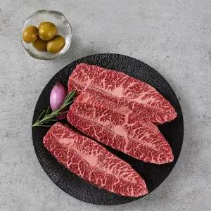 더미트 소고기 한우 1등급 부채살400g( 200g*2)/국내산/구이용/로스구이/농협안심한우