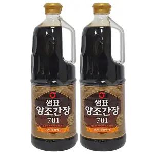 샘표 양조간장 701 1.7L 2개 대용량 간장 진간장 코스트코