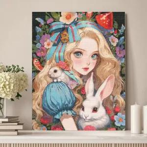 대형 다이아몬드 페인팅 DIY 액자 만들기 초등학생 놀이 캐릭터 키트 남녀공용 선물용