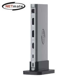(Netmate) USB C타입 노트북 올인원 도킹스테이션(12 in (WFK7TQR)