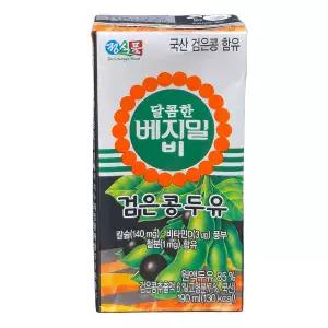 달콤한 베지밀 B 검은콩 두유 190mlx96입