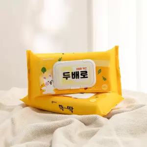 빅사이즈 대형 물티슈 간병용 요양병원용 병원용 두꺼운 점보 60매 두배로 물티슈