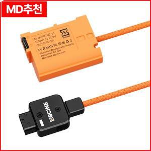 ZGCINE 니콘 카메라용 더미 배터리 케이블 DT-EL15, D-탭