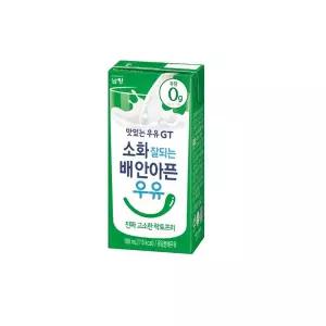 맛있는우유GT 고소한락토프리 180ml x 24개
