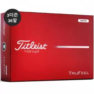 (3더즌 36알) 타이틀리스트 정품 2026 트루필(TRUFEEL) 2피스...