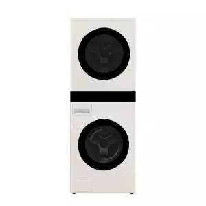 [하이마트] LG 트롬 AI 오브제컬렉션 세탁기＋건조기 워시타워 WA2323EEZN
