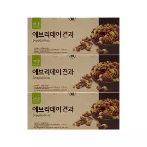 [셀러허브]오하루 자연가득 에브리데이 견과 20g x 25개입 x 3박스 (S46779515)