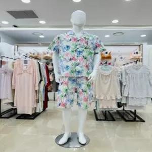비비안 60수 아사면 야자수나염 반팔 남성파자마 MP6061B (스타필드 코엑스)