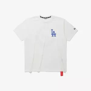 [뉴에라](타임스퀘어점패션관)MLB LA 다저스 메쉬 티셔츠 오프 화이트 15147533