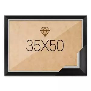 보석십자수액자 35x50 고급형 모던블랙 다이아몬드페인팅액자