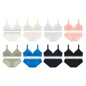게스언더웨어 OEWRP397SET 여자속옷 드로즈 에어 메쉬몰드 노와이어 브라 팬