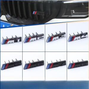10.5x2cm BMW 프론트 그릴에 적용 가능한 M-mark 1 3 4 5 7 시리즈 M1 M2 M3M4 M5 M6 M7 M8 배지 개조 ABS