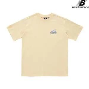뉴발란스 NBNEC2L313-YE 아이비 보이 백패킹 남녀공용 반팔티 티셔츠 43935530)